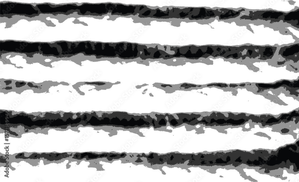 Fototapeta premium Grunge Vector Pattern. Abstract illustration black and white background