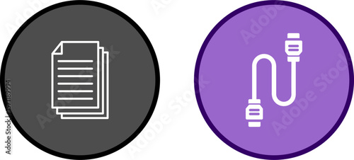 Cables Vector Icon