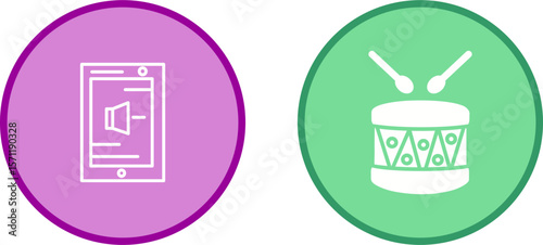 Drums Vector Icon
