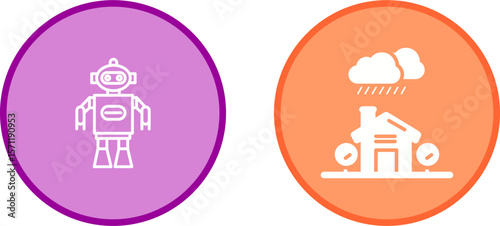 Rain Vector Icon