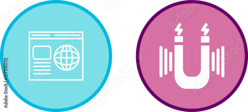 Magnet Vector Icon