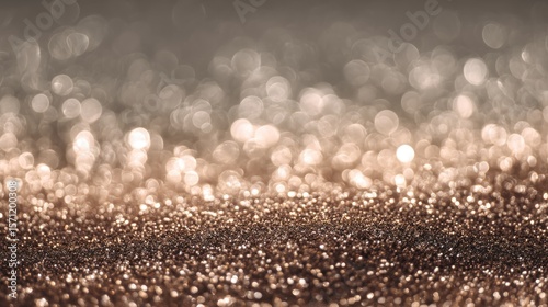 Elegant, shimmering, bronze glitter background