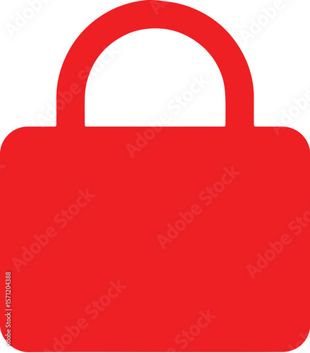 lock Icon simple icon. Vector ICON all icon Viktor.