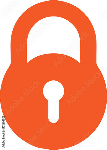 lock Icon simple icon. Vector ICON all icon Viktor.