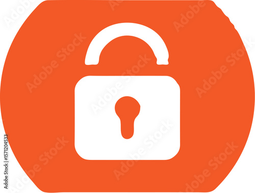 lock Icon simple icon. Vector ICON all icon Viktor.
