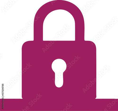 lock Icon simple icon. Vector ICON all icon Viktor.
