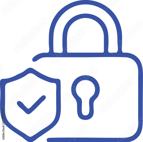 lock Icon simple icon. Vector ICON all icon Viktor.

