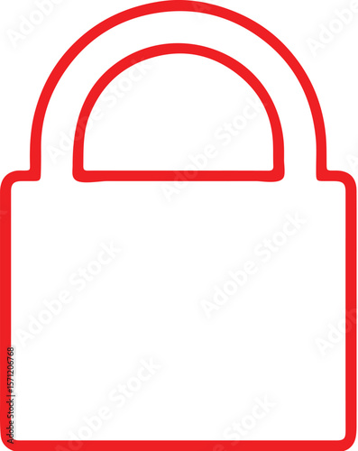 lock Icon simple icon. Vector ICON all icon Viktor.

