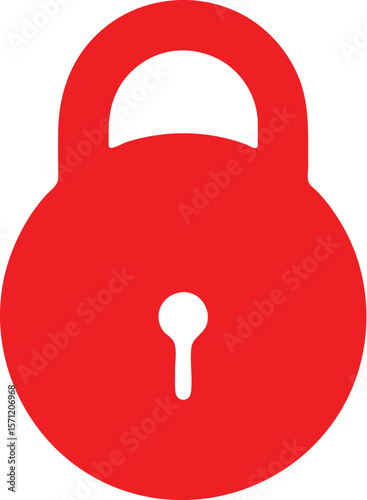 lock Icon simple icon. Vector ICON all icon Viktor.

