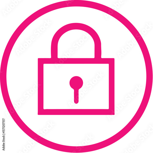 lock Icon simple icon. Vector ICON all icon Viktor.
