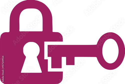 lock Icon simple icon. Vector ICON all icon Viktor.
