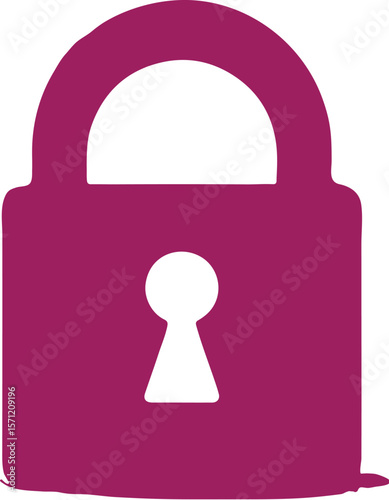 lock Icon simple icon. Vector ICON all icon Viktor.
