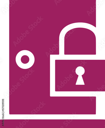 lock Icon simple icon. Vector ICON all icon Viktor.
