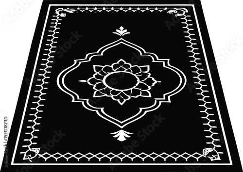 area rug on white background (1).eps