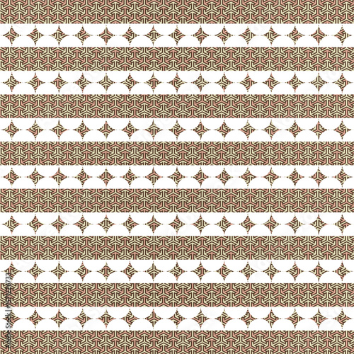 set of seamless borders