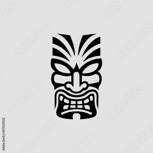 Polynesian Tiki Mask Carving