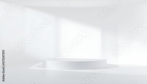 Wallpaper Mural empty white room with window Torontodigital.ca