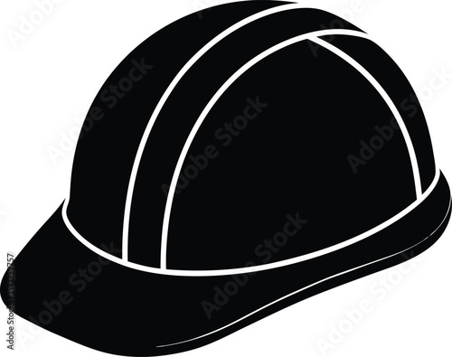 hard hat on white background.eps