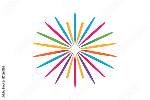 color pencils vector illustration