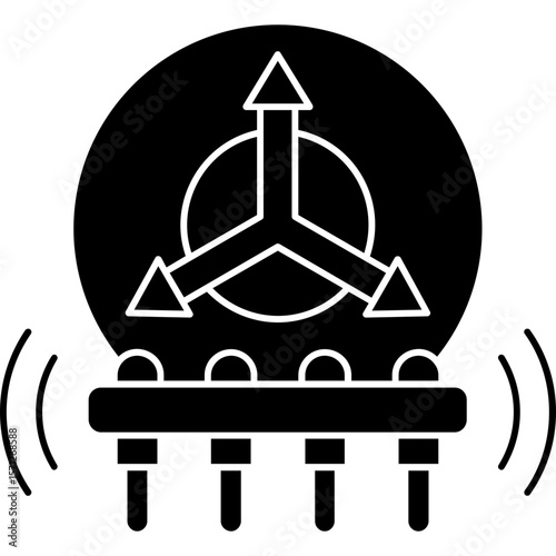 Accelerometer sensor Icon