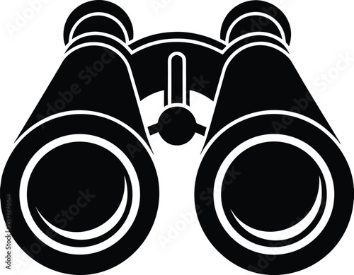 opera glasses on white background.eps