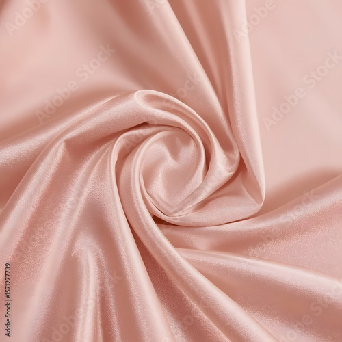 Wallpaper Mural Rose Gold Silk Texture – Luxurious Fabric Background with Metallic Sheen Torontodigital.ca