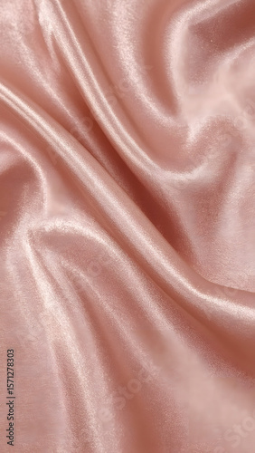 Wallpaper Mural Rose Gold Silk Texture – Luxurious Fabric Background with Metallic Sheen Torontodigital.ca