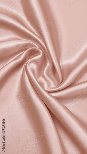Wallpaper Mural Rose Gold Silk Texture – Luxurious Fabric Background with Metallic Sheen Torontodigital.ca