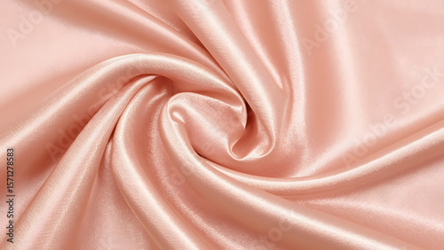 Wallpaper Mural Rose Gold Silk Texture – Luxurious Fabric Background with Metallic Sheen Torontodigital.ca