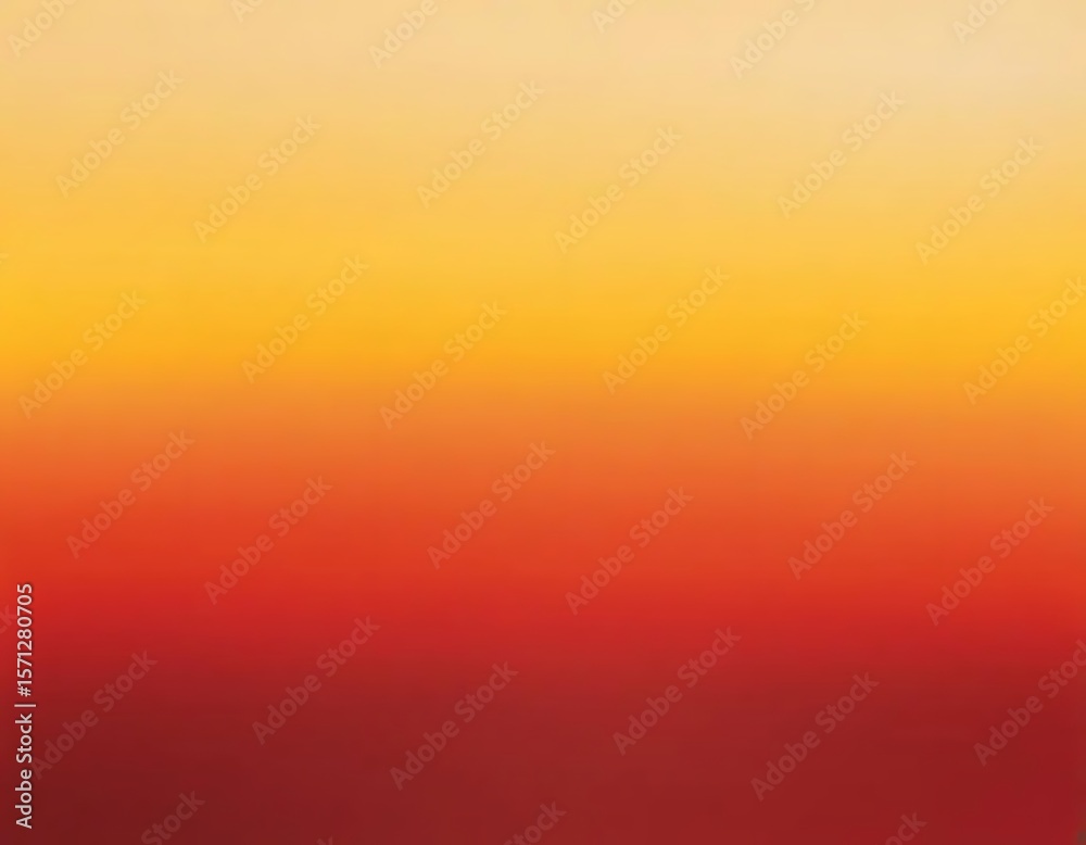 Naklejka premium Vibrant red to yellow warm tone gradient