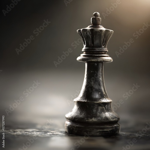 Strategic Leadership A Powerful Chess Queen Symbol