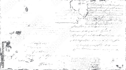 Antique calligraphy grunge texture background. Handwritten letter overlay for visuals. Great for aged design and retro elements.