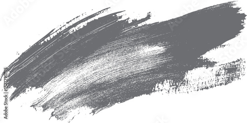 Rough ink brush stroke texture background. Artistic paint element for grunge effects. Suitable for modern creative compositions.