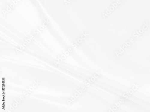 white elegrance soft fabric abstract smooth curve shape decorate fashion textile background