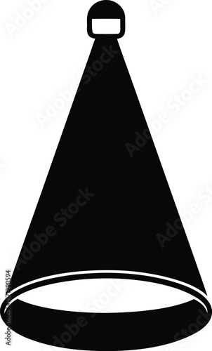 spotlight on white background.eps