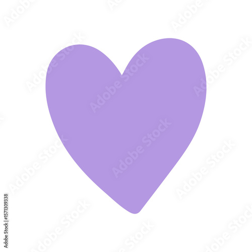 Pastel purple heart symbol Free Download Pastel purple heart symbol - GFXLoad
