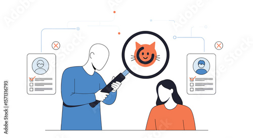 Discovering the perfect candidate through a thorough hiring process and skill assessment