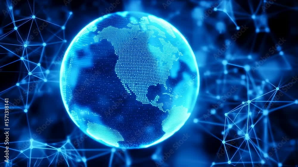 Global Network Connection: Digital Earth