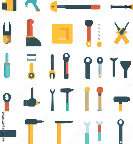 tools icon set
