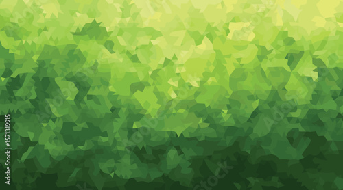 Abstract green geometric pattern texture