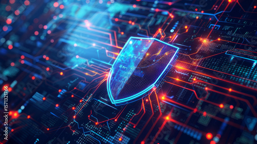 Digital Shield Safeguarding Sensitive Information Cyber Security and Data Privacy
