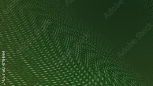 Green forest gradient with halftone pattern background for modern nature inspired digital and graphic design