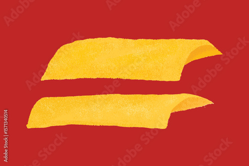 Pasta Types Illustration Lasagne