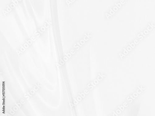Clean abstract fashion woven beautiful soft fabric smooth curve shape decorative textile white background