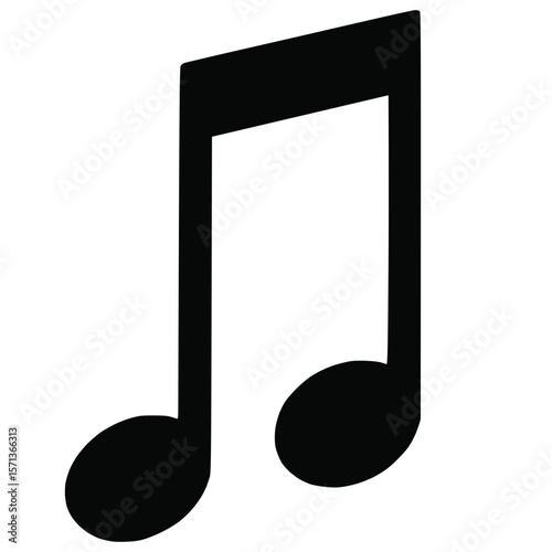 Beamed Eighth Notes Icon
