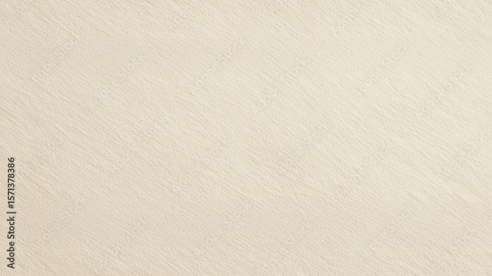 Obraz premium シンプルで温かみのある生成りの和紙風テクスチャ背景