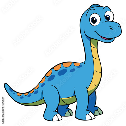 Iguanodon, a plant-eating dinosaur from the Jurassic period