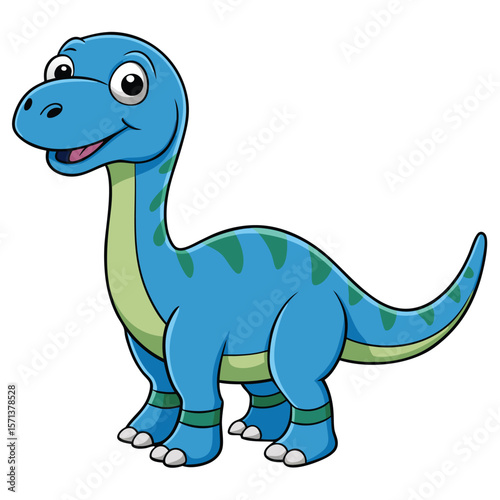 Muttaburrasaurus is a medium-sized plant-eating dinosaur from the Jurassic period