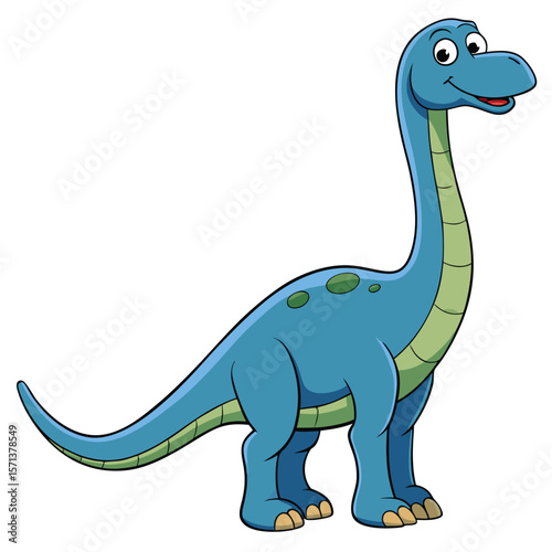 Muttaburrasaurus, a plant-eating dinosaur from the Jurassic period