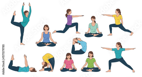 Yoga poses for beginners learn yoga at home yoga positions for flexibility